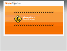 Tablet Screenshot of academy.alghazzali.org